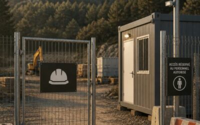 Sécurisation d&rsquo;un chantier BTP sur la commune de Fréjus