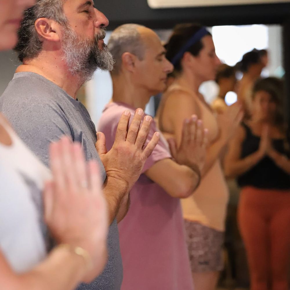 Yoga en groupe